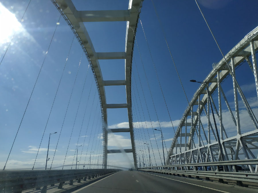 Едем в Крым на автомобиле через мост